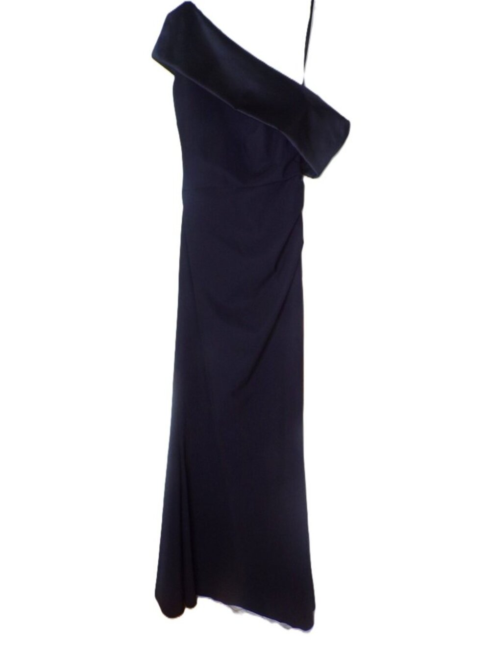 🆕CHIARA BONI Koppany Ruched Off Shoulder Gown Dress 12 Black - Picture 8 of 11